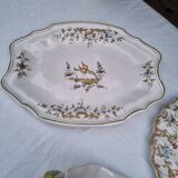 Large vintage French porcelain soup tureen from Moustiers Martres Tolosa