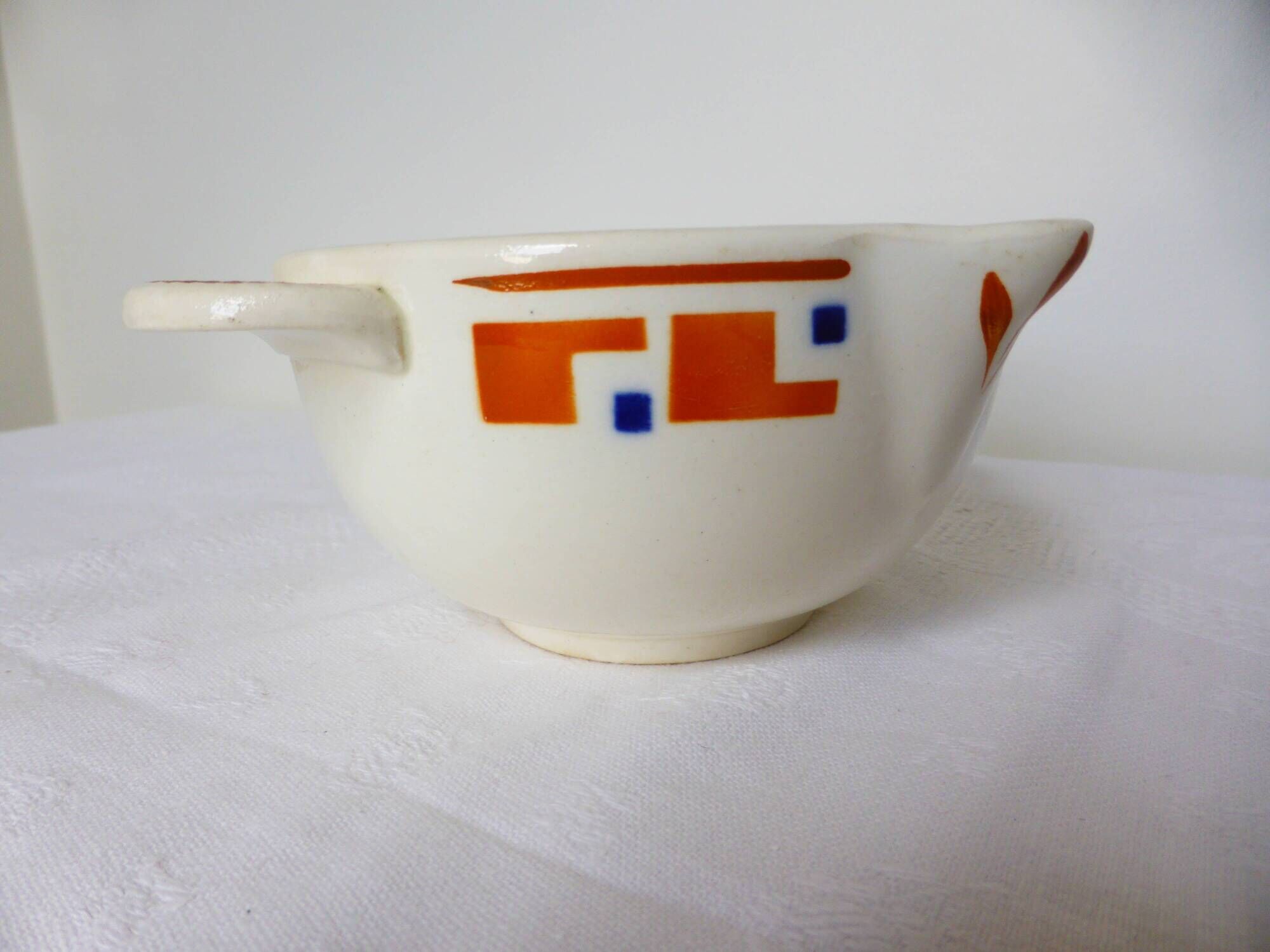 Saucière vintage en terre de fer des Salins modèle Lucette 210871