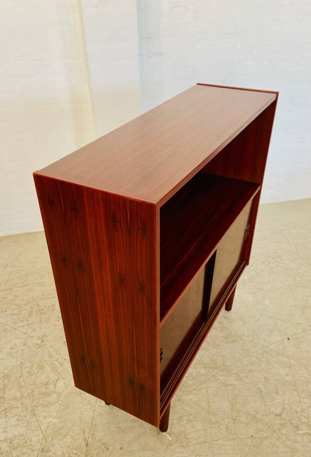 Bibliothèque rétro vintage danoise en palissandre des années 1960