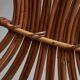 Italian Cane Garden Armchair, 1970s