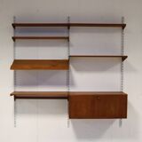Vintage teak wall unit by Kai Kristiansen