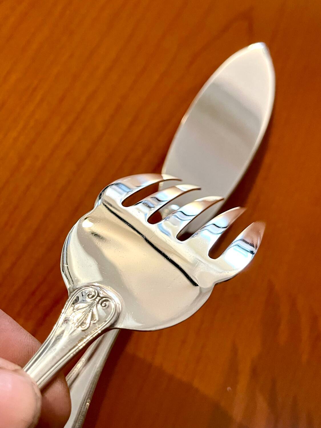 Christofle Malmaison fish serving set