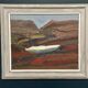 Original Swedish Oil on Panel – “Rustic Landscape” by Thage Carlson – Signed – Vintage & Framed – 72 × 61 cm (28.3" × 24")