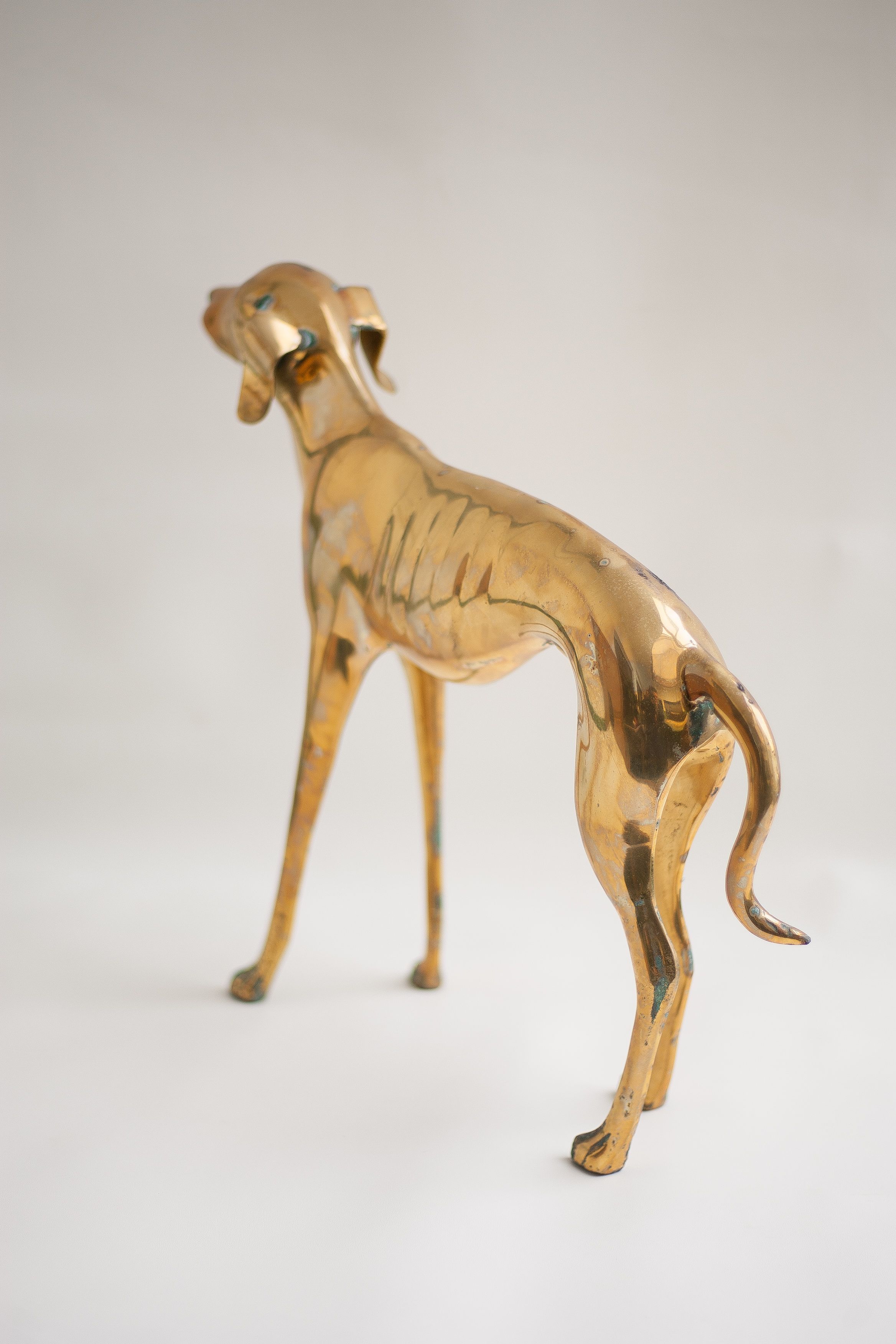 Brass dog