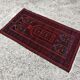 Vintage hand-knotted Persian Baluch prayer rug from the 1940s.