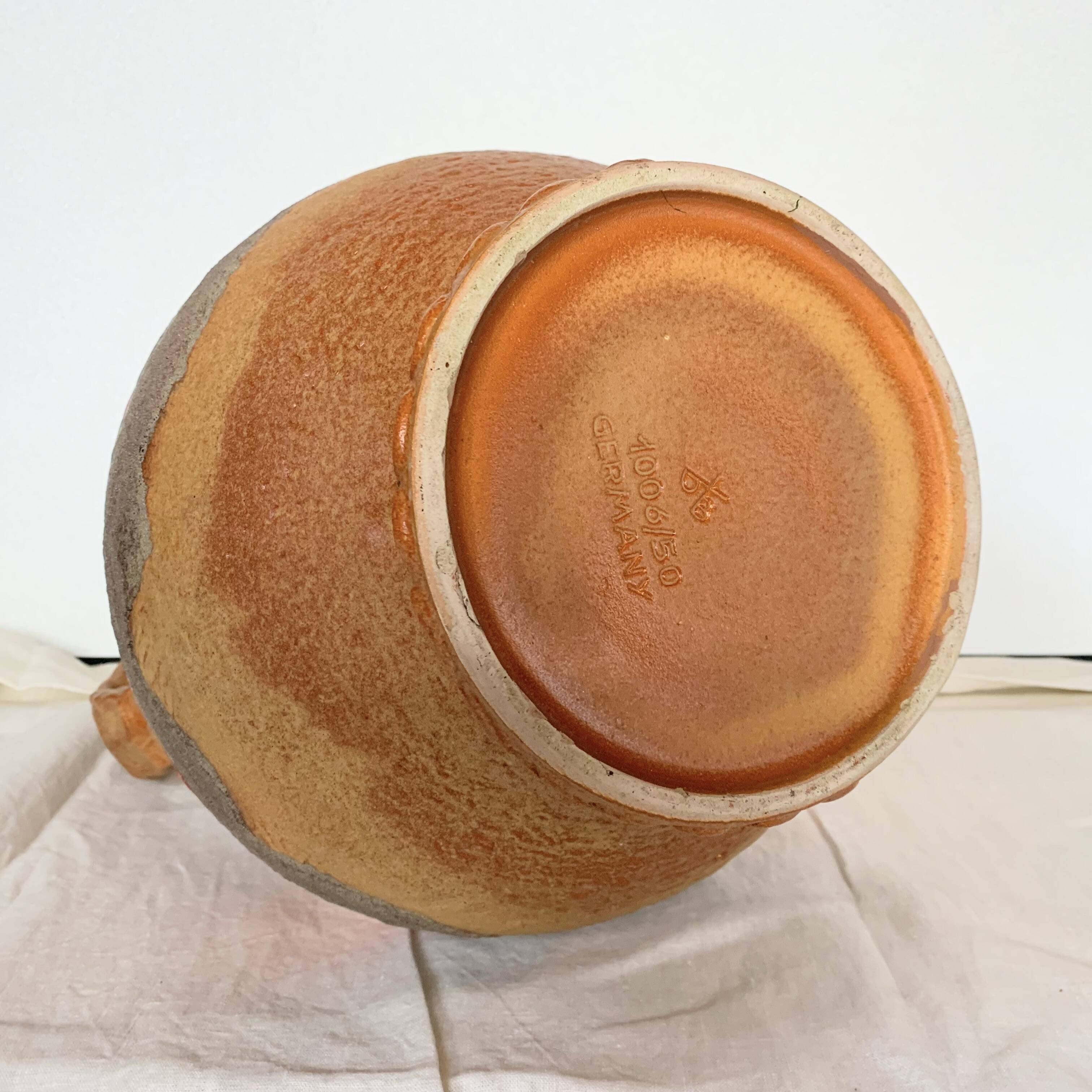 Large Fat Lava ceramic floor vase - West Germany - Dümler & Breiden 1006/50