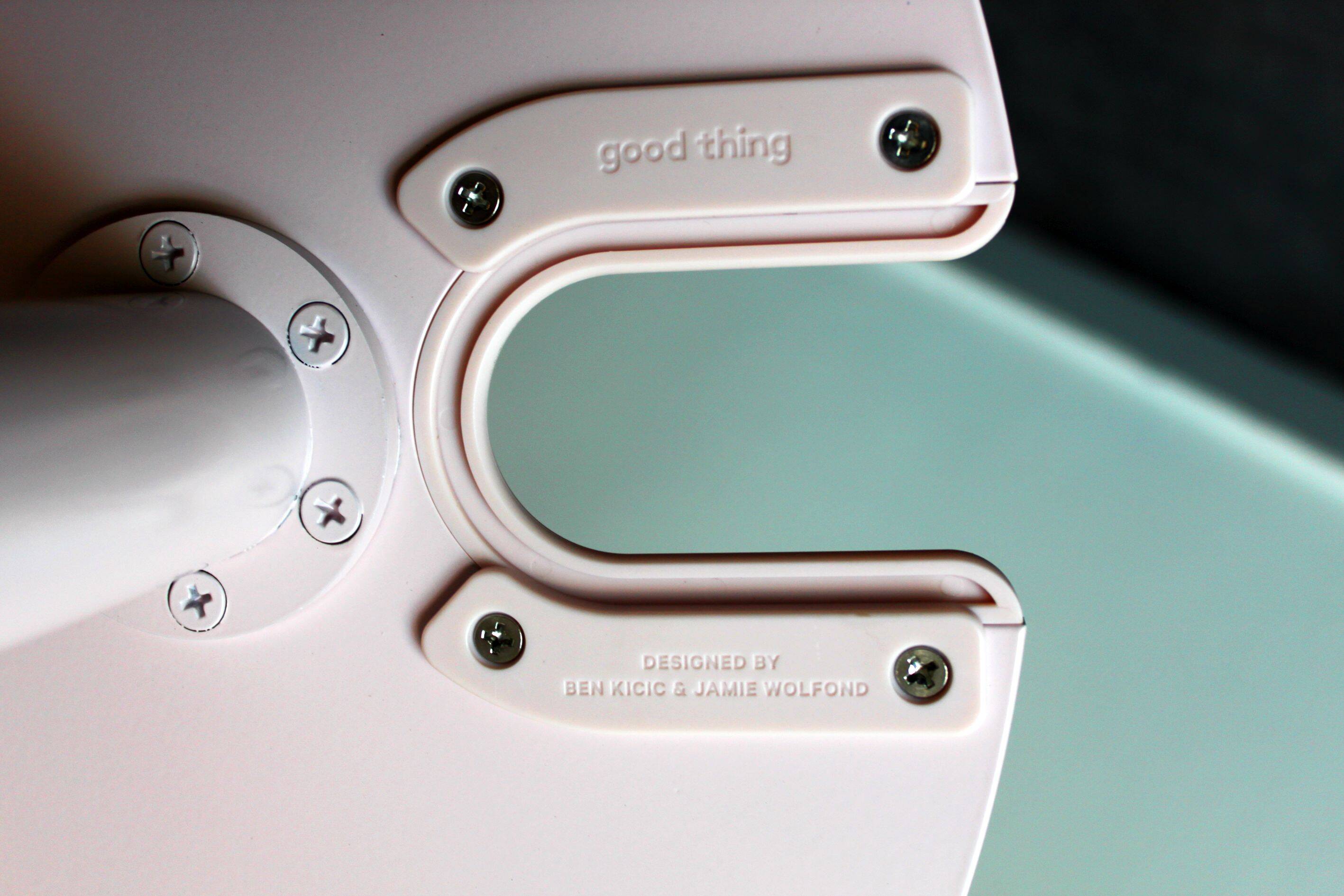 Vintage metal side table by Ben Kicic and Jamie Wolfond for Good Thing.