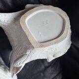 Pair of vintage Regency Italian Dove plant pots