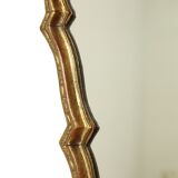 Mid Century Classic Gold Leaf Deknudt Mirror Fifties