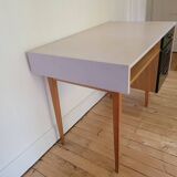 Desk with compass legs circa 1970
