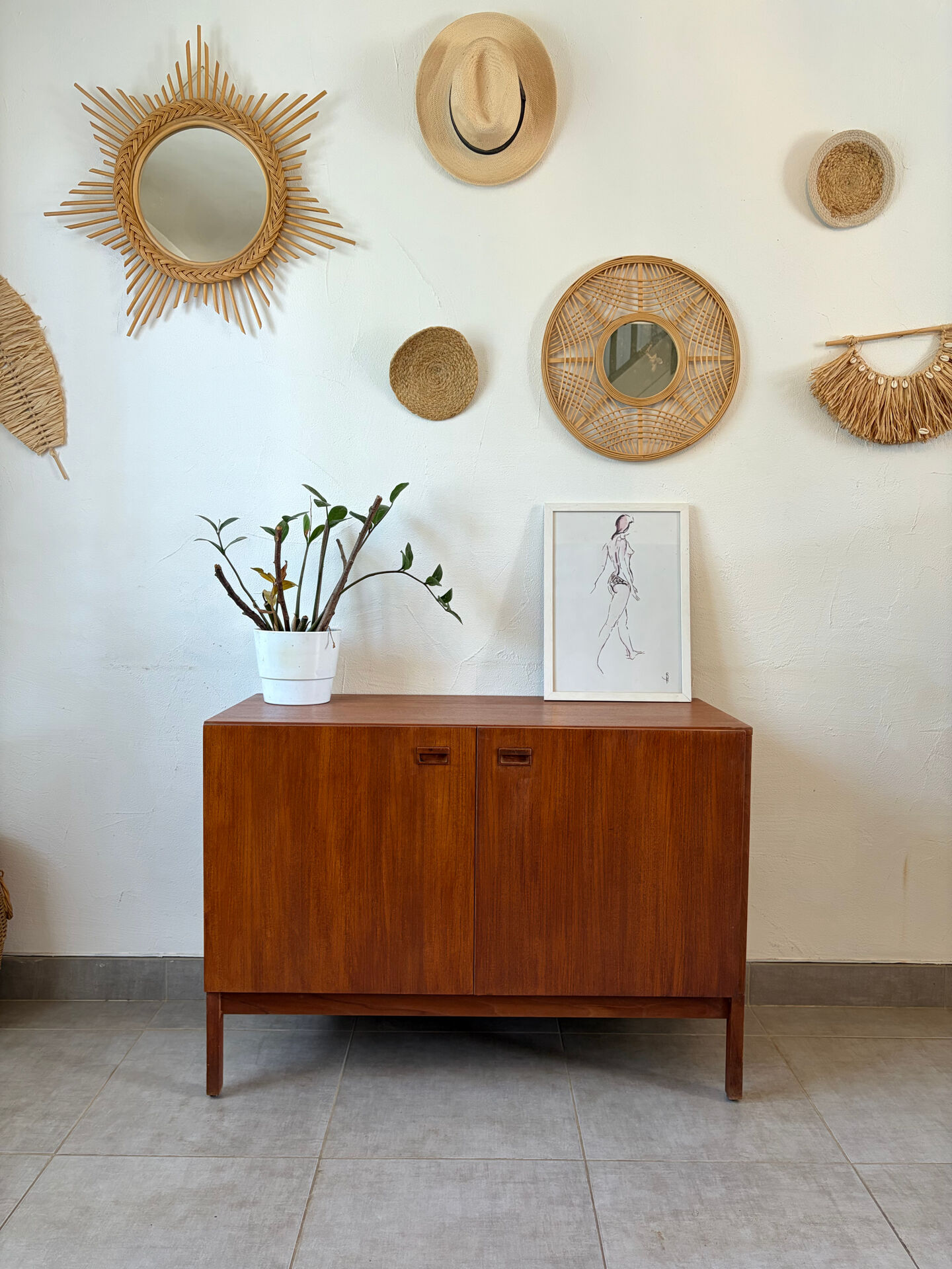 Enfilade vintage en teck
