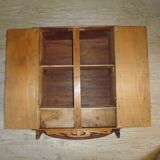 1900 walnut medicine cabinet