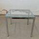 Chrome side table