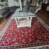 Rug Machine made rectangular Belgium 1990