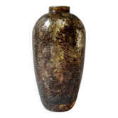 Unique piece 'art cs' handmade - glass vase, circa 1970