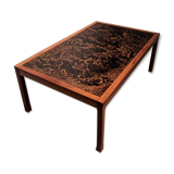 Table scandinave basse en teck