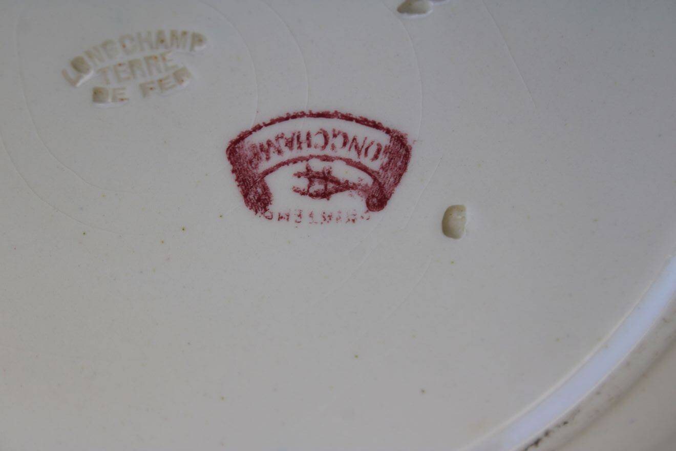 Ceramic serving dish made of ironstone