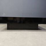 Table basse Alveo en laiton par Willy Rizzo, années 1970