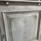 Double-body bookcase