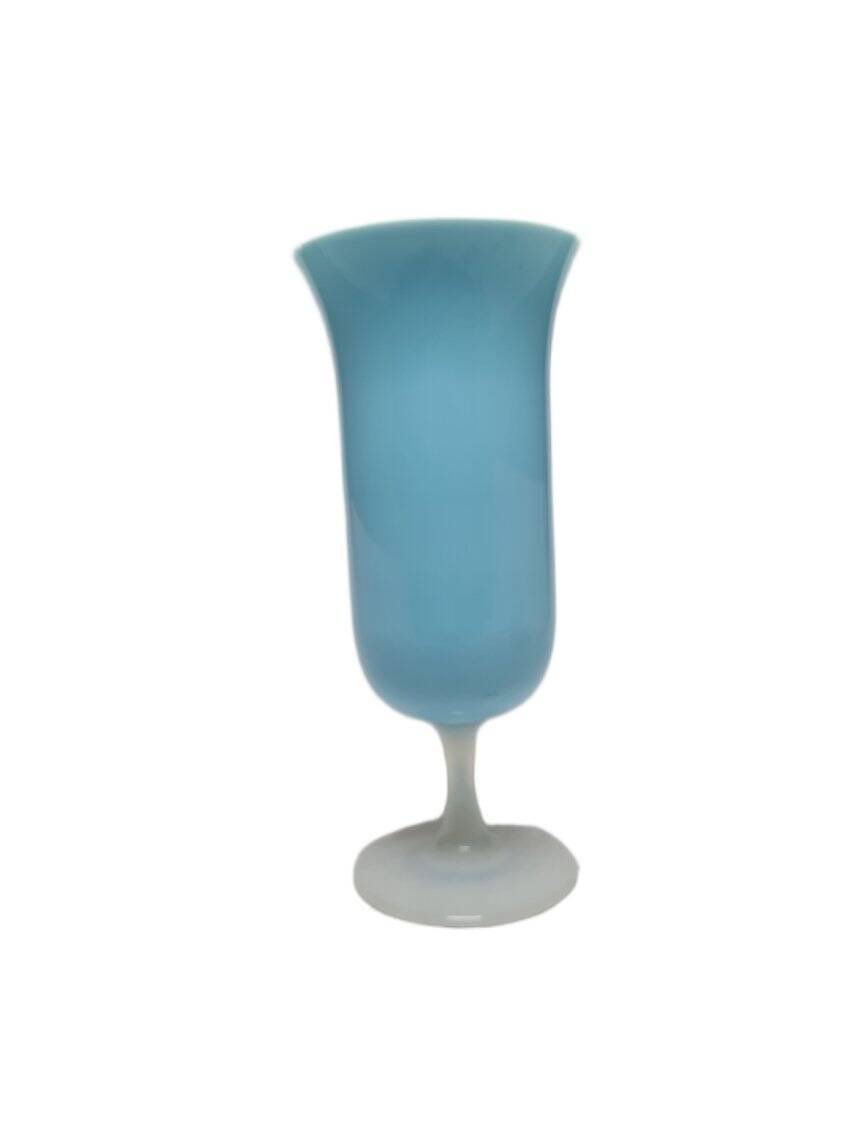 Art Nouveau Fiorentina Roses vase attributed to Stelvia by Empoli, Italy, 1950s