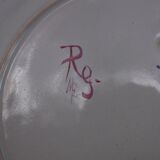 Old Plate Bird Emile Galle Saint Clement