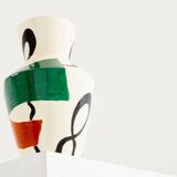 Glazed ceramic vase signed Roland Brice circa 1950