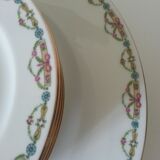 Limoges porcelain dessert service