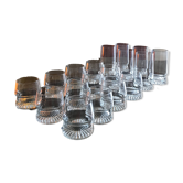 18 verres design Italien