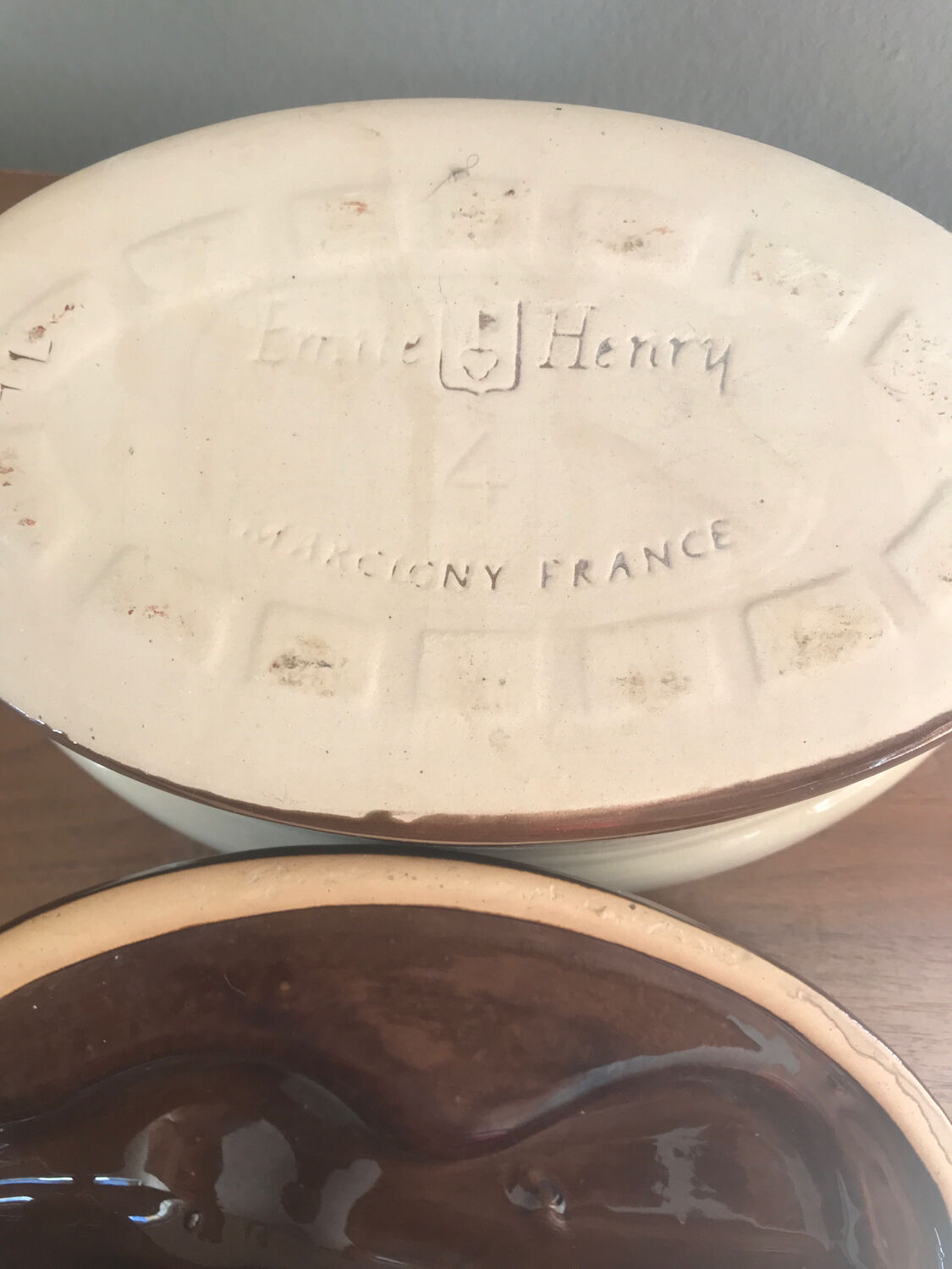 Terrine lapin par Émile henry