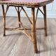Table basse rotin et Formica