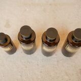 Series of 4 bottles of vintage toilet water
