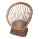 Fauteuil rotin vintage
