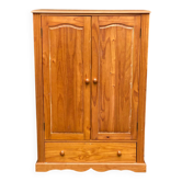 Solid wood chest of drawers from the 1980s.