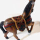 Vintage wooden horse