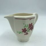 Antique porcelain milk jug Badonviller