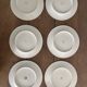 Set of 12 Pillivuyt plates – White porcelain