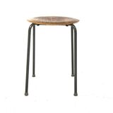 Scandinavian teak stool, Sweden, 1960
