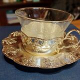 Silver tea cup