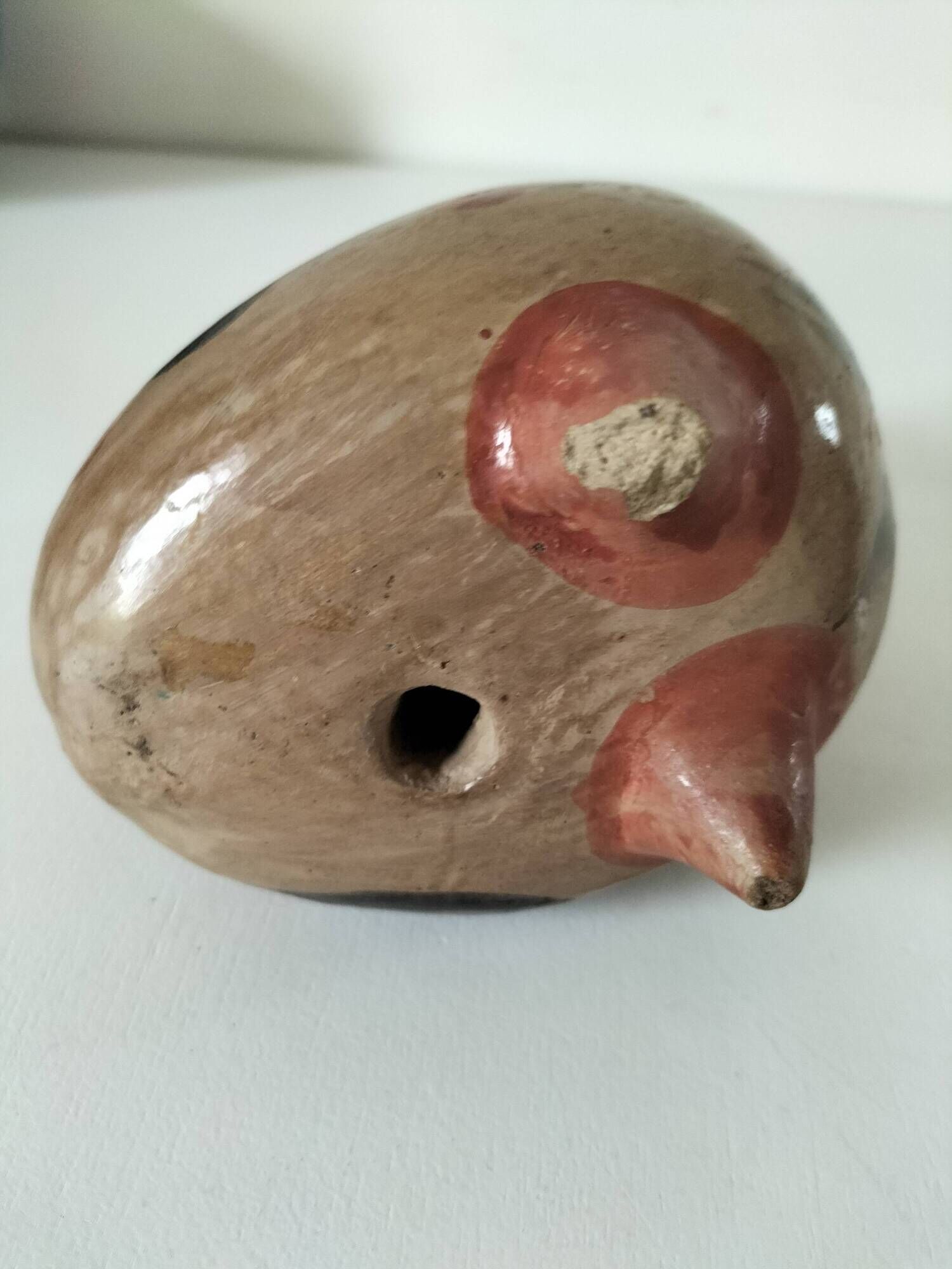 Painted ceramic owl – Mexican craftsmanship from Tonalá