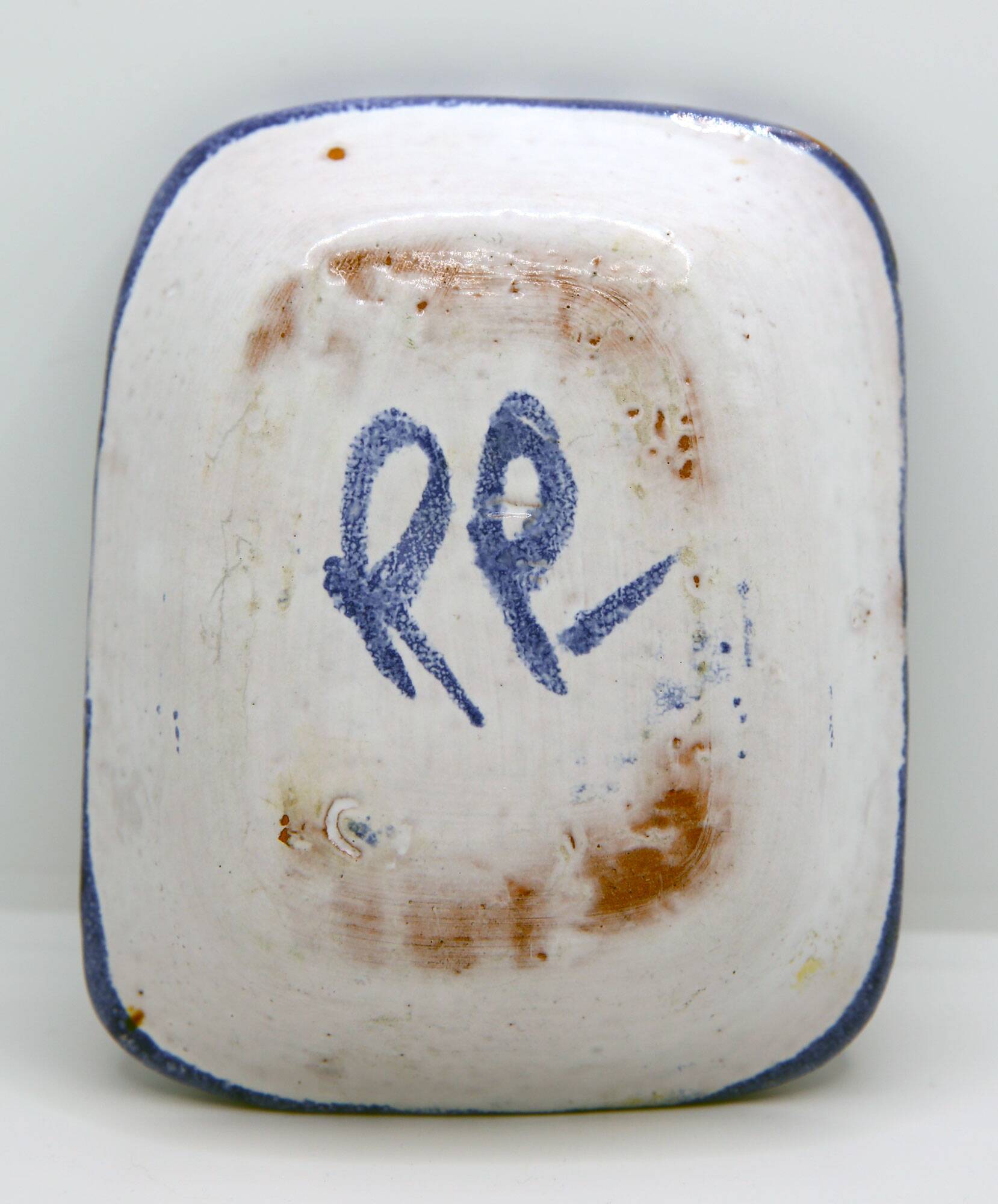 Blue bowl by Robert Picault in perfect condition