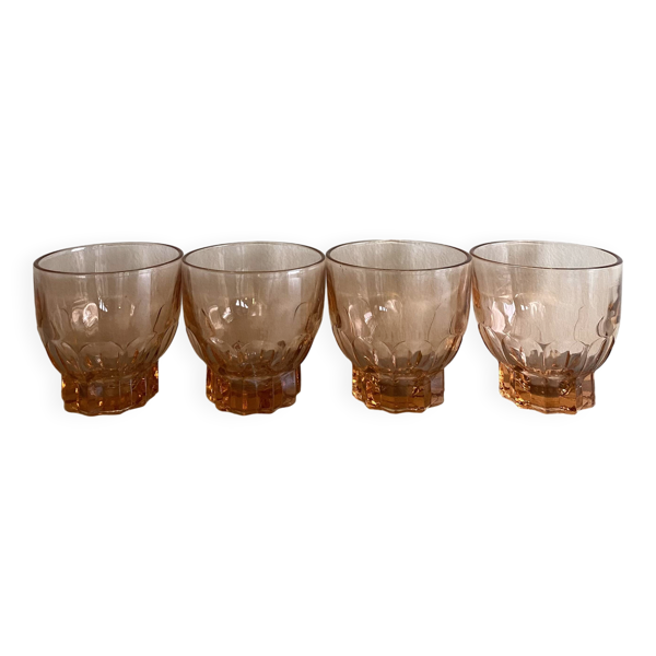 Verre Rosaline x4