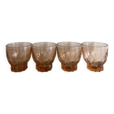 Verre Rosaline x4