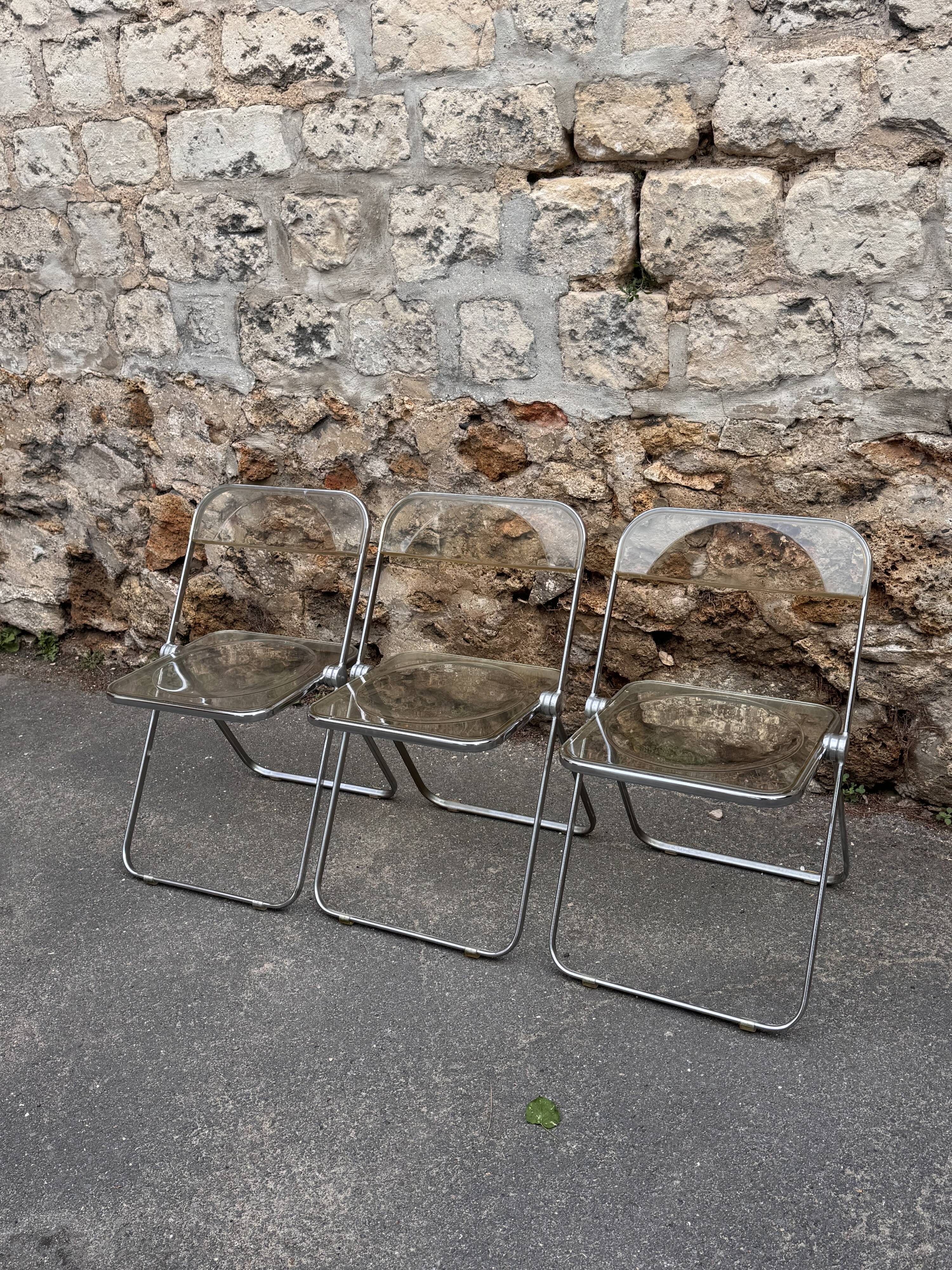 Plia Chairs - Giancarlo Piretti - Castelli edition