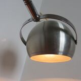 Walking eye ball lamp, nomadic, on vice 1970