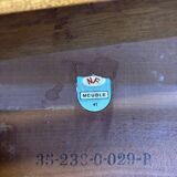 Scandinavian style extending teak table, French manufacture, 1960s