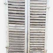 Volets anciens persiennes bois