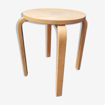 Tabouret bois courbé