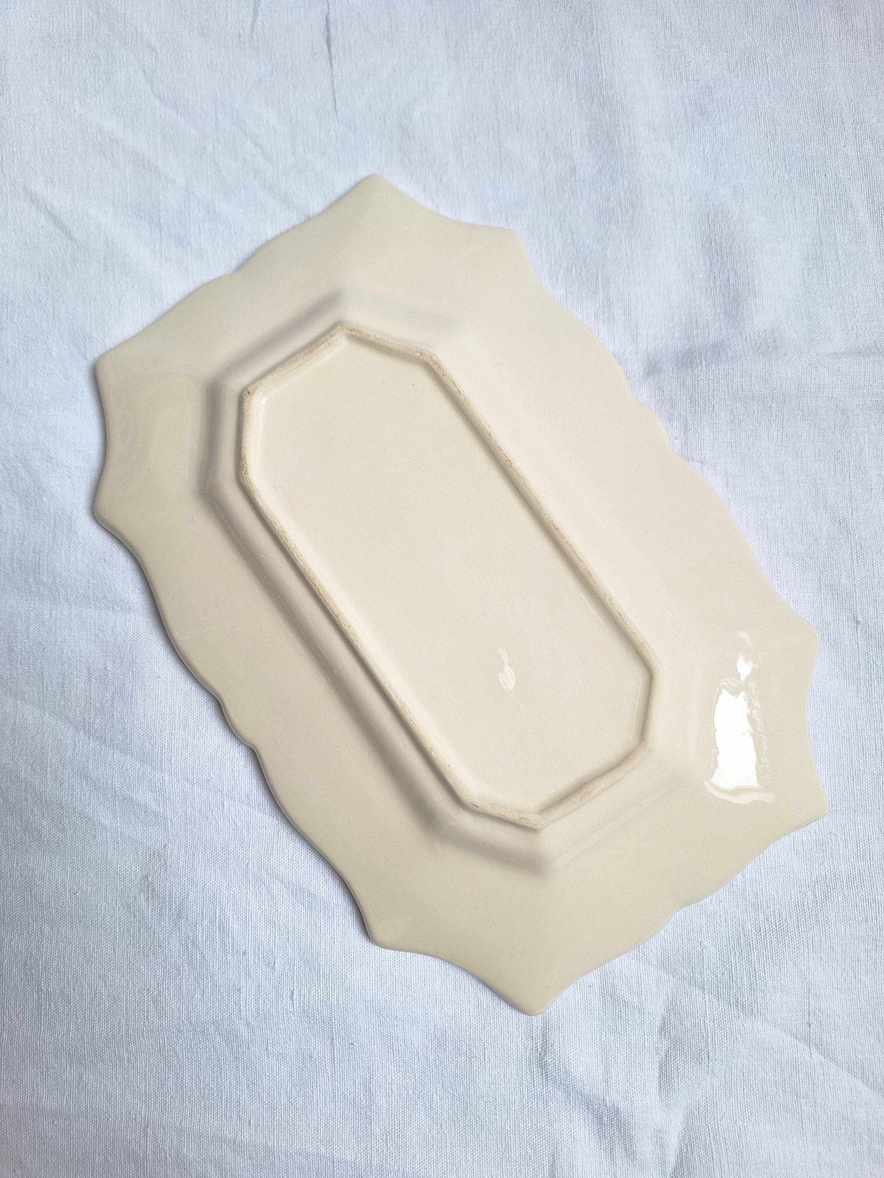 Ravier / vintage butter dish