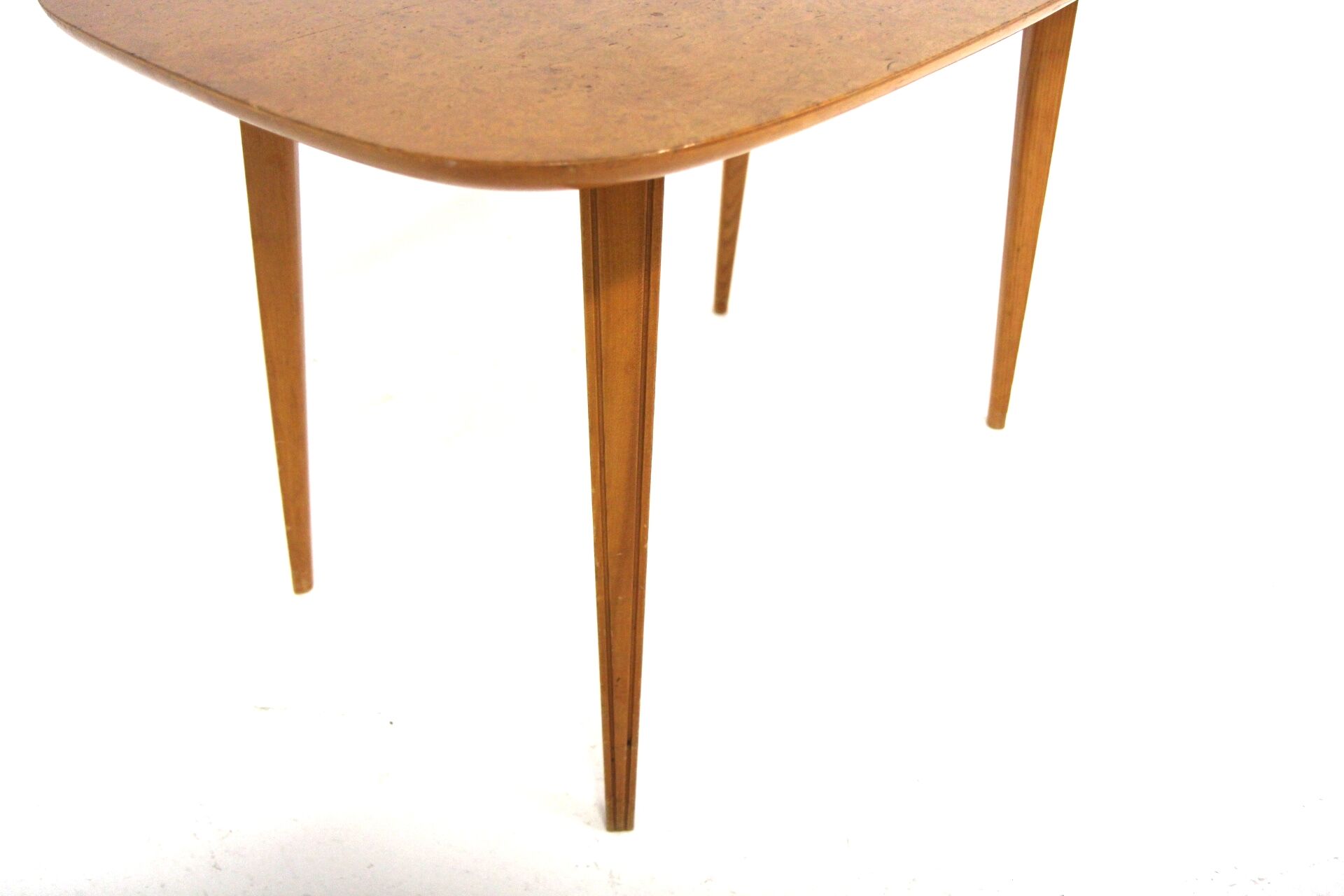 Coffee table in elm, Swedish Modern, Sweden, 1930.