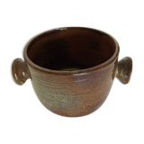 Potter's pot in glazed stoneware 1960